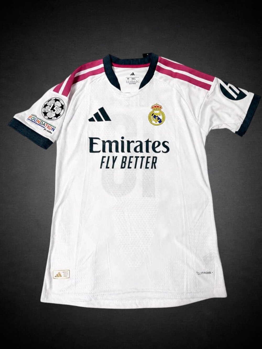 26/27 real madrid UCL home kit. Mbappe soccer football jersey. Player version!